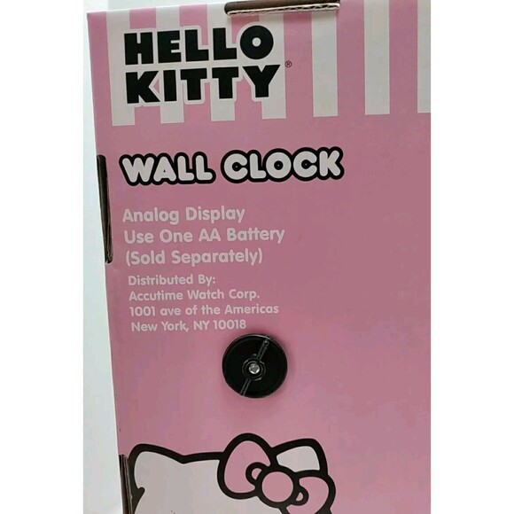 [NEW] HELLO KITTY: Wall Clock -Analog Display - Picture 5 of 6